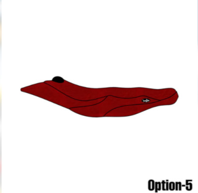 Custom fit Seadoo 2006-08 GTI Seat Cover Blacktip Custom Cut Dark RED