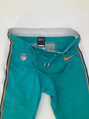 NIKE NFL ON FIELD ゲームパンツ 水色 サイズ46 MIAMI DOLPHINS TEAM ISSUED/GAME USED TEAL NIKE PANTS 2017 SEASON