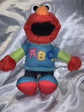 Sesame Steet abc ABC Elmo plush Tested working Y1