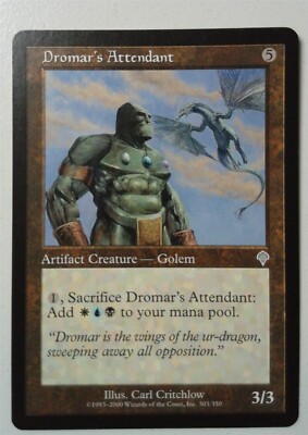 Dromar's Attendant *Uncommon* Magic MtG x1 Invasion SP