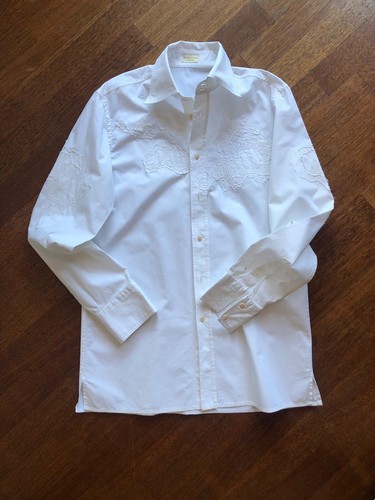Alviero Martini -Camicia Prima Classe Uomo - Ricamata | eBay