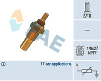 Fae 32020 Sensor, KüHlmitteltemperatur For Ford Mazda