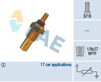 Fae 32020 Sensor, KüHlmitteltemperatur For Ford Mazda-image
