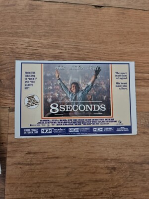 TNEWM49 ADVERT 5X8 8 SECONDS - LUKE PERRY. CYTHIA GEARY: IN CINEMAS