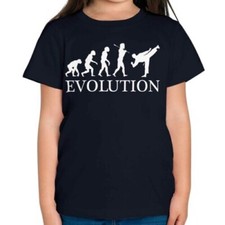 JUJUTSU EVOLUTION OF MAN أطفال T-قميص TEE TOP هدية CLOTHING