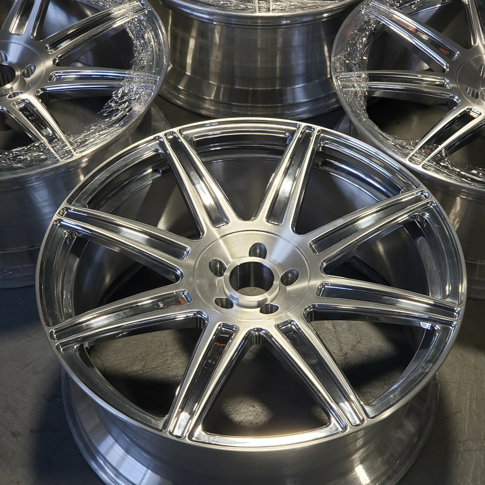24" Avant Garde Luxury AGL22 Monoblock Forged Wheels Fits Rolls Royce Phantom