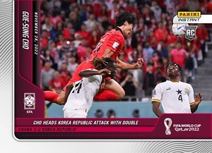 Gue-Sung Cho - 2022 Panini Instant FIFA World Cup Korea Republic #63 PR:488