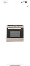 Cooke & Lewis CLMFSTa Built-in Single Multifunction Oven - Brushed black & grey