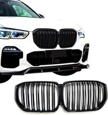 Front Bumper Grill Gloss Black Mp Double Slat Grille Fit 2019-2023 Bmw G05 X5