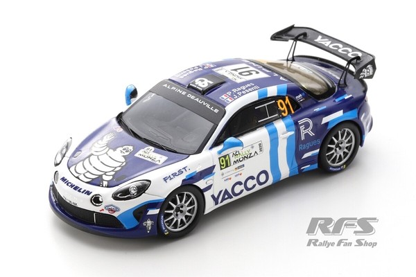 Alpine A110 Rally Rgt Rallye Rally Monza 2020 Ragues Yacco 1:43 Spark 6573 New-image