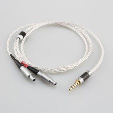 8core 7N OCC Silver Plate Headphone Upgrade Cable For HD800 HD800S HD820 Headset