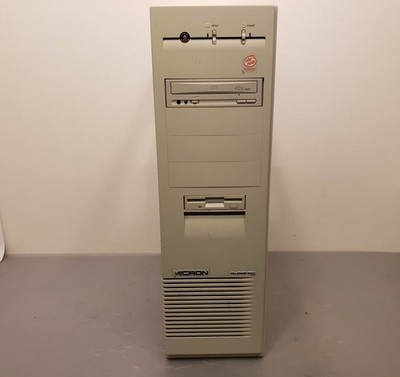 Micron Millennia Graduate ディスクトップPC Vintage Micron Millennia Pro2 Plus Full Tower PC Pentium Pro Dual