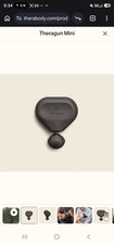 Therabody Theragun Mini 3rd Generation Black NIBMsrp$219 / 3 Massage