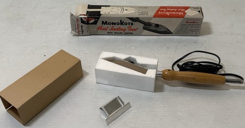 Vintage Top Flite Monokote Heat Sealing Iron MS2 Hobby Models Craft TESTED Works
