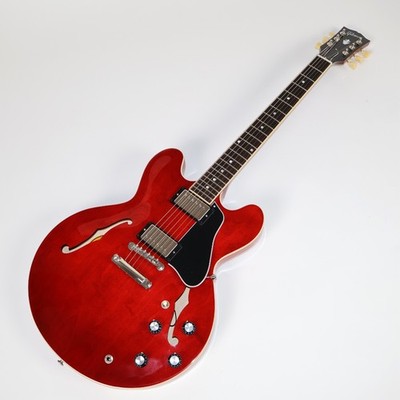 Used Gibson ES-335 Sixties Cherry Stick Guitar (2023 Model) | eBay