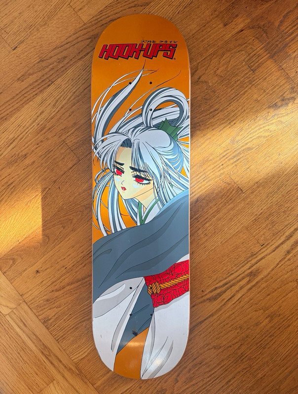 Hook-Ups Mika the Vampire girl - Skateboard Deck 2008 Reissue RARE