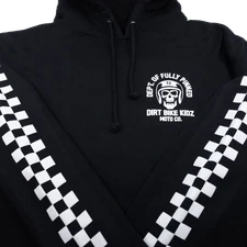 DBK Fully Pinned Hoodie - Youth X-Small - Black