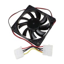8015 80x80x15mm Fan 12V DC 4-Pin Molex Connector PC Case Cooler