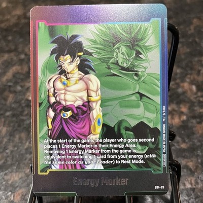 Broly Energy Marker E01-03 Foil Dragon Ball Super Card Game | NM
