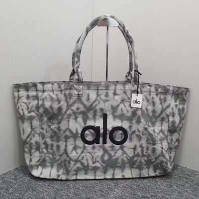 Alo Yoga バッグ 新品未使用 Tote Greyダイダイ柄 s-l400.jpg