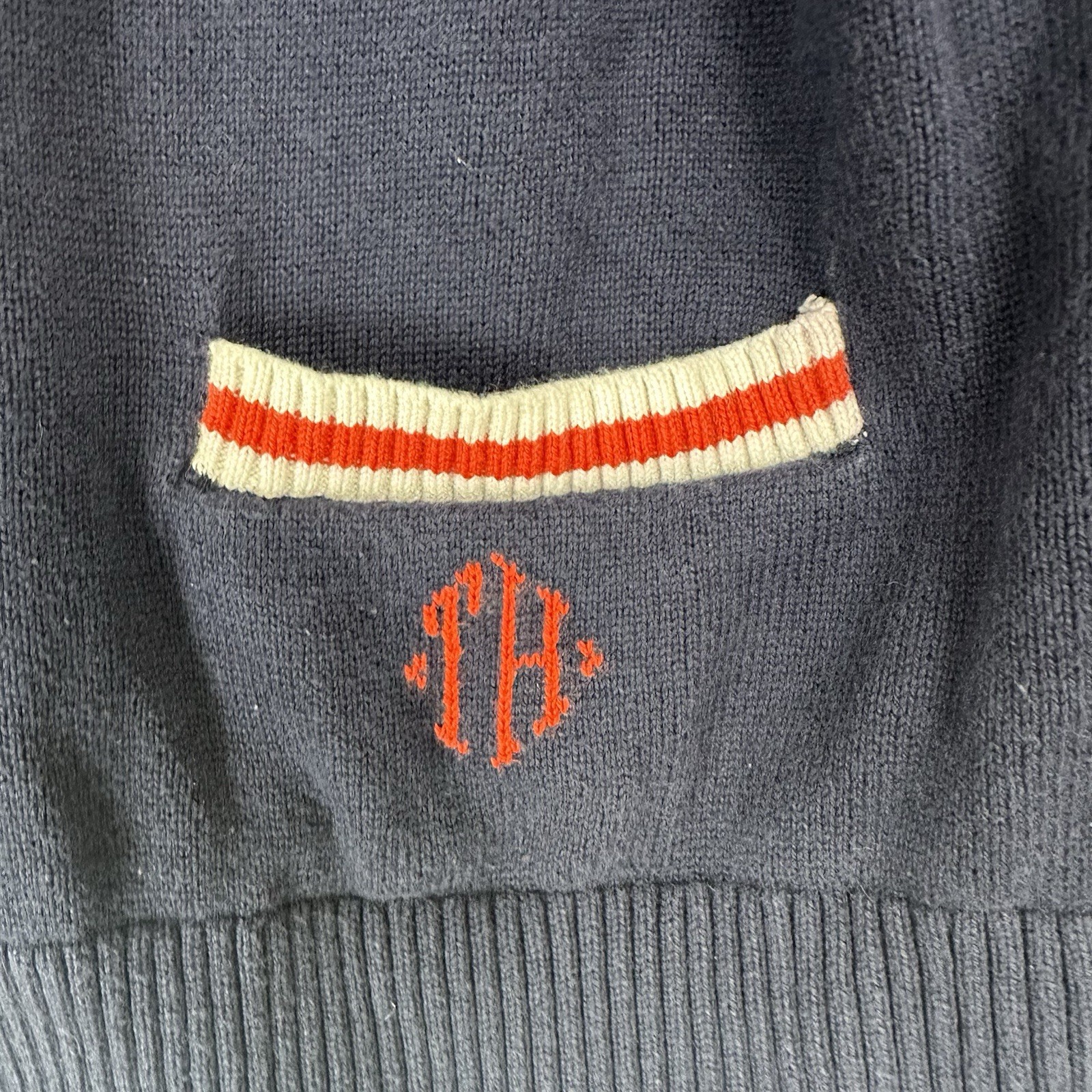 Tommy Hilfiger Women's Cardigan Size XXL Navy Blue Preppy Heritage Collegiate thumbnail 6