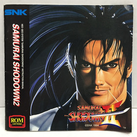 Samurai Shodown II 2 NEO GEO AES Complete CIB US Version NEOGEO Tested & WORKING