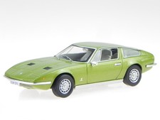 Maserati Indy 1971 light green metallic diecast model car WB084 Whitebox 1/43