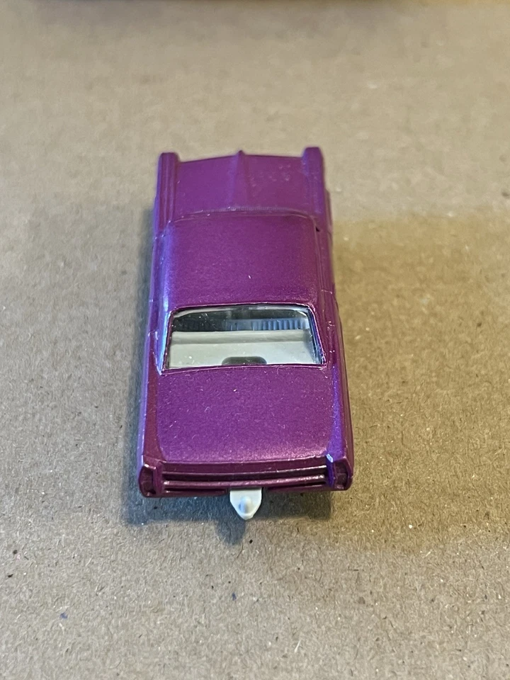 Vintage Matchbox Lesney #22 Pontiac GP SuperFast Purple With Original Box NM - Image 4 of 4