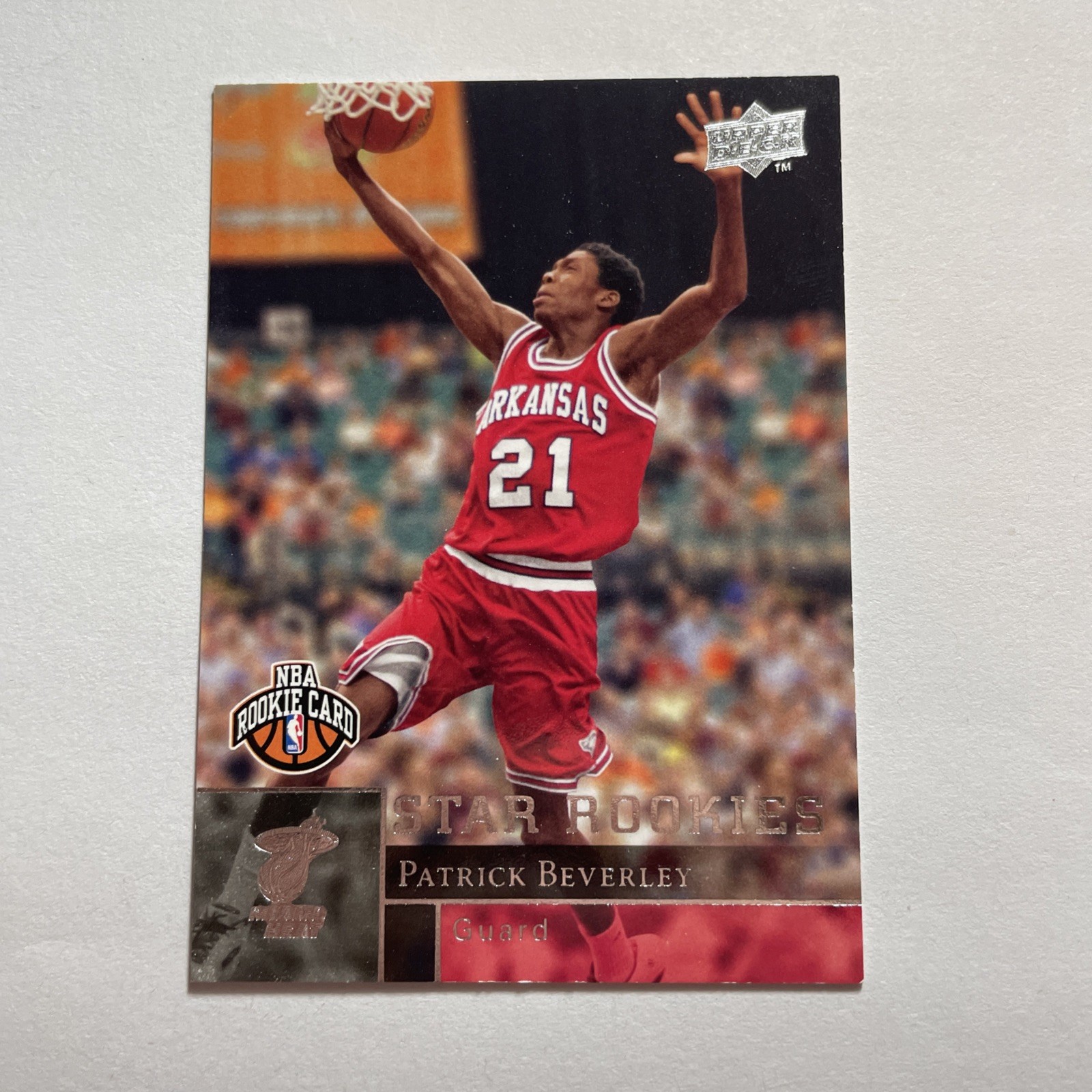 Patrick Beverley 2009-10 Upper Deck Star Rookies #211 Miami Heat