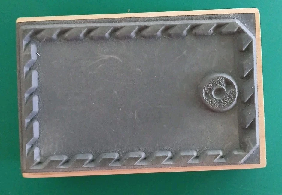 Mounted Rubber Stamp, Tag, Gift Tag, Holiday, Mixed Media, Collage,Background,sm - Image 4 of 4