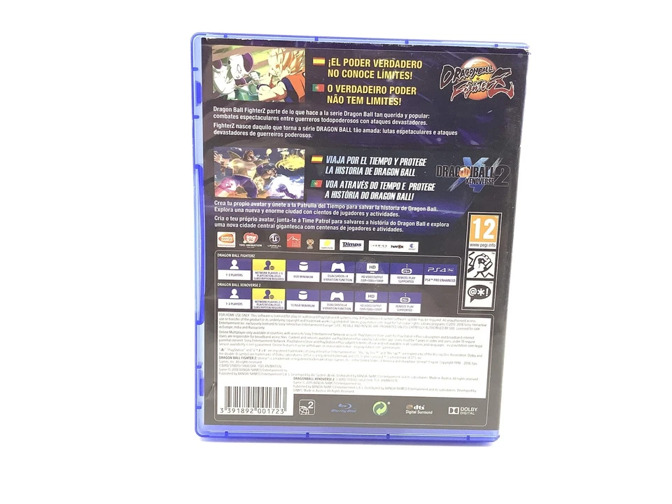 Dragon Ball Fighterz + Dragon Ball Xenoverse 2 PS4 [PO85794], foto 3 de 5