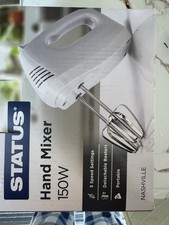 STATUS 150W Hand Mixer with 5 Speed Settings & Detachable Beaters
