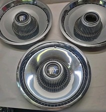 Lot Of 3 Vintage Buick 1960s Hubcaps Original 15 Inch Used Electra Riviera