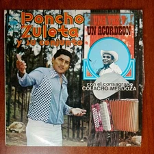 Poncho Zuleta Y Su Conjunto [1975] Vinyl LP Folk Vallenato CBS Colombia