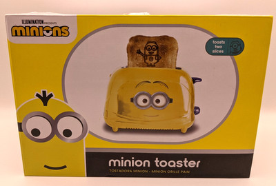 Illumination Presents Minions Uncanny Brands Minion 2 Slice Toaster