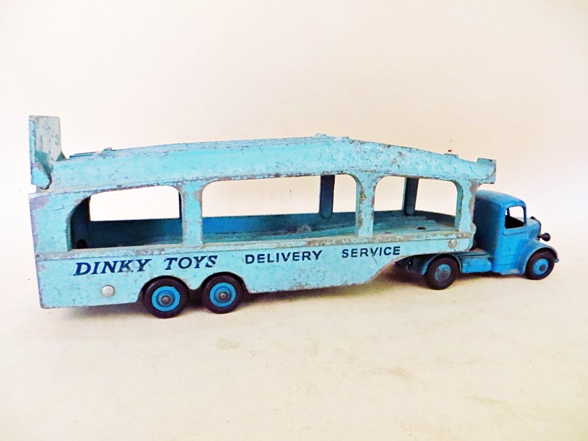 DINKY 582 'BEDFORD PULLMORE CAR TRANSPORTER' VINTAGE, ORIGINAL