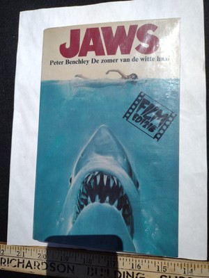 JAWS Novel Dutch Belgian De zomer van de witte haai Peter Benchley Netherlands