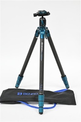 Used Benro TSSL08C Super Slim Mg Carbon Fiber Tripod w/ N00P Ball Head