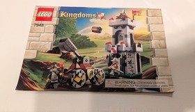 Lego 7948  kingdoms Castle outpost attack With Figures & Manual ( Retired )