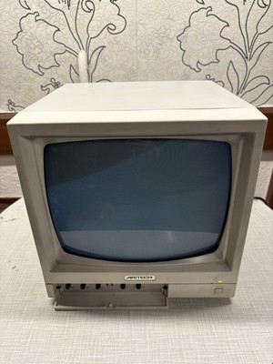 Aritech MV-120 DS Observation System 12'' Monitor Broadcast Überwachung Getestet 