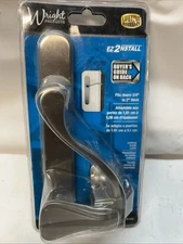 Wright Products VBG115SN Locking Storm Door Handle Latch Satin Nickel