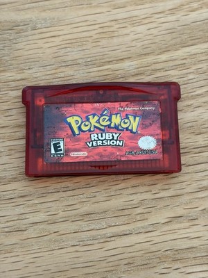 Pokemon Ruby Version Nintendo Game Boy Advance- Dry Battery