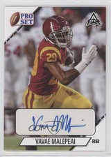 2021 Leaf Pro Set College Vavae Malepeai #PS-VM1 Auto 05ov