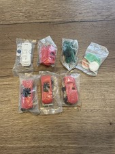 LOT JOUET VOITURE 1/43 PUBLICITAIRE LESSIVE CRIO EN PLASTIQUE MOTO CARAVANE NEUF