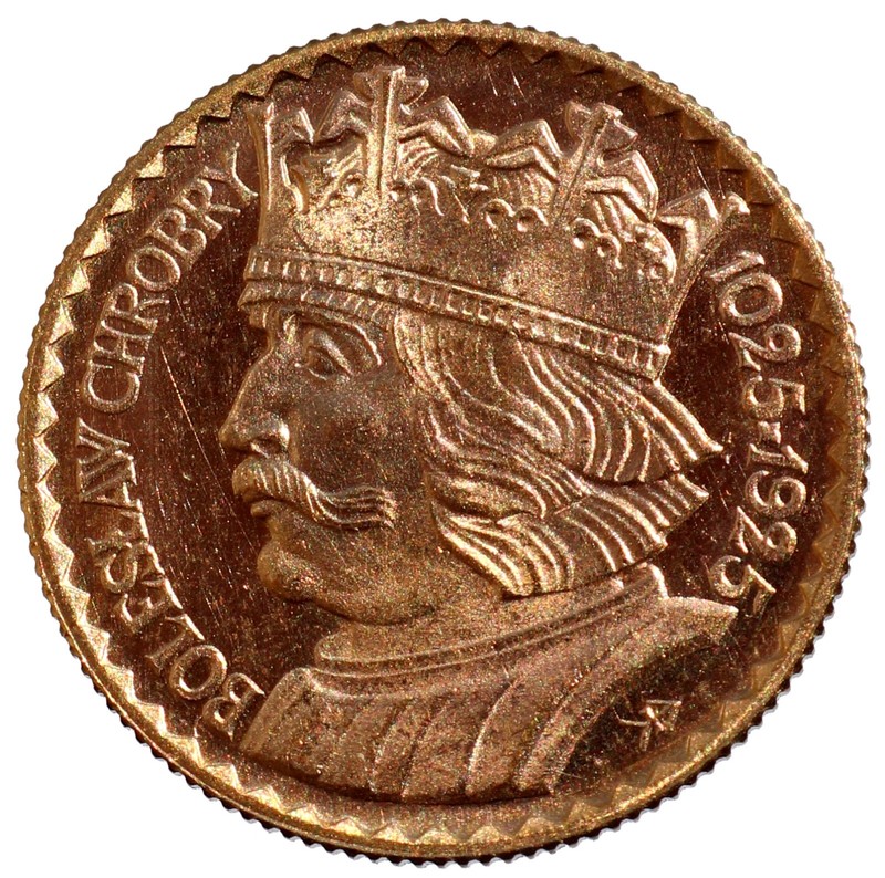 Poland gold 20 Złotych 1925