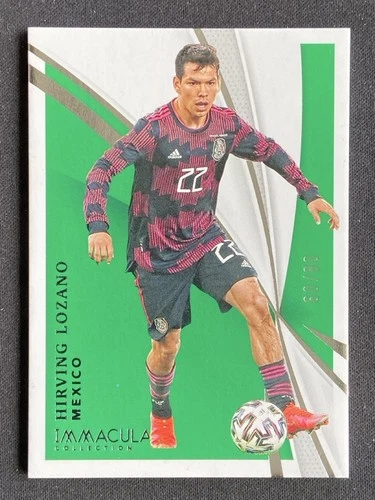 Hirving Lozano 2021 Panini Immaculate Collection Silver /80 #75