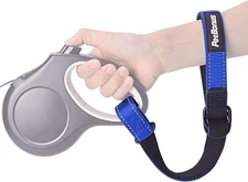 Short Dog Leash, Safety Wrist Strap for Retractable Dog Leash, Reflective Design