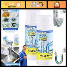 Powerful Multi-Functional Sink  Drain Cleaner - Pipe Dredge Powder for Kitchen