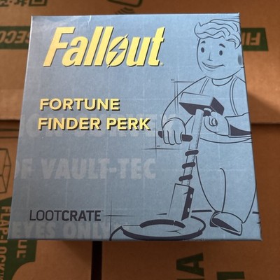 Loot Crate Screen Shot Video Game Fallout Finder Perk Figure New Sealed Box 2018