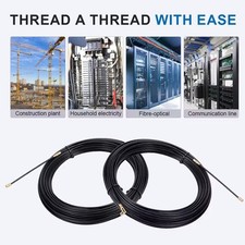 3mm Nylon Wire Puller Fish Tape Cable Guide for Conduit Wiring Installation UK